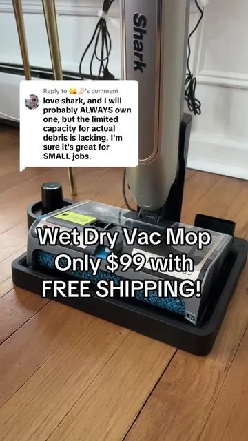 Replying to @😘🤌🏻 it’s on flash sale right now! Only $99 and free shipping! #shark #sharkvacuums #wetdryvacuumcleaner #cleaning #springcleaning #sharkhydroduo 