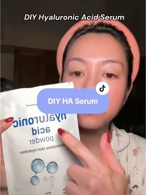 How to make HA serum at home! #hyaluronicacidserum #diyHAserum #skincare #microingredientsHA #TTSDelightNow #TikTokShopSpringGlowUp #tiktokshoprestock #ttslevelup #TTSBeautyBesties 