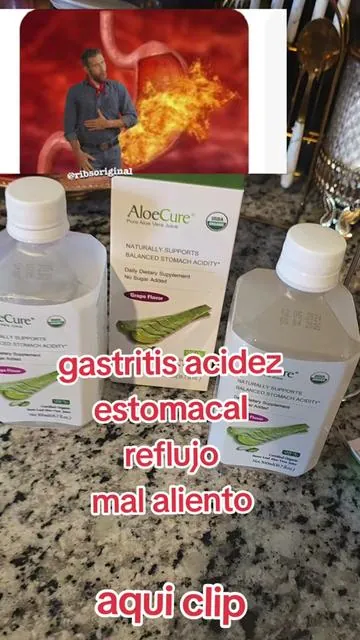#gastritis #acidezestomacal #estomago #aloevera #reflujo 
