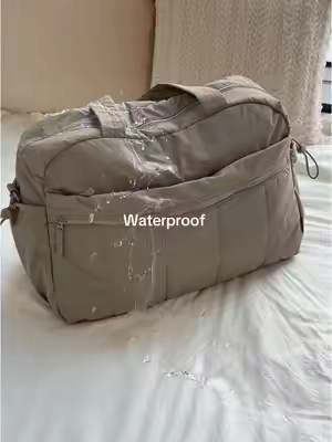 Now bigger and better!— plus a shoe complement and a TSA-ready clear toiletry bag!!#bagsmart #springbreak #shopvideocarnival #springtok #springfashion #workbag #travelbag 