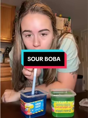 So good #boba #sourboba #poppingboba 
