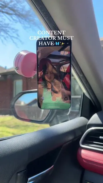 Content creator must have 🦋🦋✨✨✨ Giveaway ends Friday 3/22 ☁️ #carphoneholder #carphonemount #contentcreatormusthaves #contentcreator #latinacontentcreator #ttshopfinds #vacuumphoneholder #springtok #joytutus @JOYTUTUS 