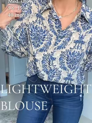 Replying to @Love shopping #blouse #womenstop #easteroutfits #blouses #blousestyle #affordablefashion #evaless #tiktokshopspringglowup 