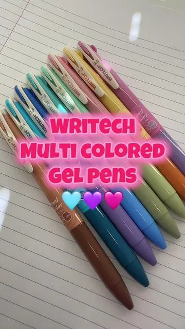 Writech pens are SO GREAT! This set is amazing too 🩵 #writech @WRITECH #pens #gelpens #pentok #pen 