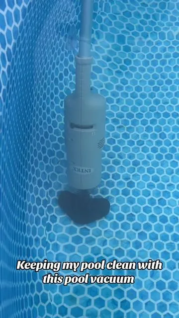I found the Intex pool vacuum on the Tiktok shop. This is perfect for keeping your Intex pool clean #pool #summer #tiktokshop 
