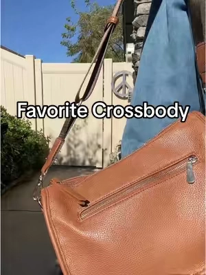 My go-to bag because it goes with everything. I love the size and versatility of having both the crossbody and shoulder strap option.  #crossbodybag #shoulderbag #crossbody 