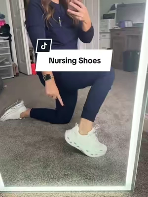 The best shoe that looks just like the brand name for 1/2 the price!  #walkingshoes #nursingshoes #comfyshoes #sneakers #shoes 