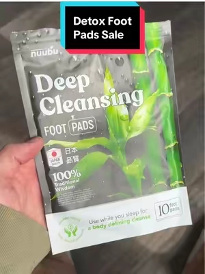 Best Deep cleansing detox foot pads on sale right now #detox #footpad #detoxyourbody #footdetoxpad #footdetox #footcare #footcareroutine #footcaretips #holistichealth 