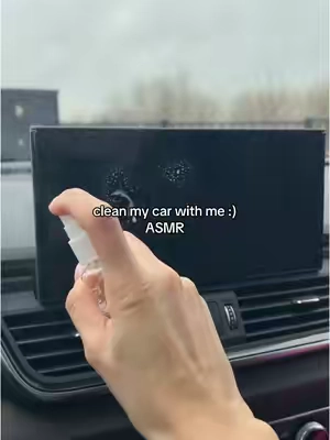 a clean car makes me happy 🧼 #asmr #cleaning #carsoftiktok #cleaningkit #springtok #SpringCleaning 