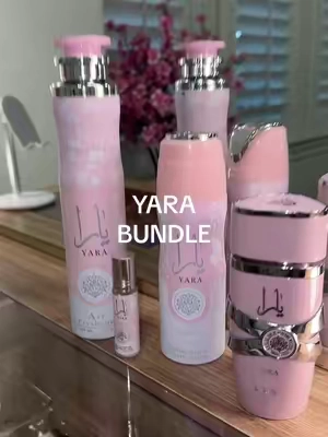the whole bundle for less than the price of the big Yara if you’re anywhere on #perfumetok you’ve seen this 10/10 limited time sale #Yara #lattafayara #perfume #tiktokshopcreatorpicks #tiktokshopfinds