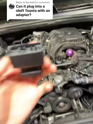 Replying to @Revmatch if your tryna do OBD1 definitely checkout the phoenix plus 2 from Topdon ! #obd2scanner #topdon #topdonchallenge #carrepair #obd1 