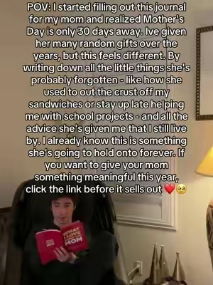 If your mom is still here, she needs to hear this. Give her a gift with meaning. #tiktokshopmothersday #mothersdaygift 