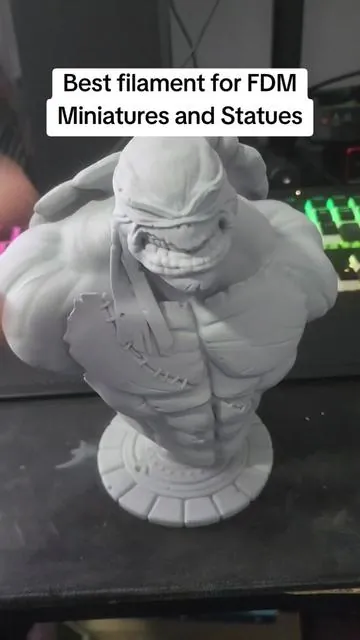 Best filament for FDM Miniatures and Statues #creatorsearchinsights #cadlink #DTF #dtfprinting #dtfprinter #directofilm #directtofilmprinting #directtofilmtransfers #directtofilmtransfer #directtofilmprints #directtofilmprinter  #dtftransfer #dtftransfers #DTFPrints #Epson8550 #Epson #ET8550 #EpsonEcoTank #EpsonPrinter #Tshirtpress #tshirtprinting #tshirtprints #tshirts #printer #convertedprinter #graphictees #graphicteeshirts #graphicshirts #graphictshirt #graphictee #heatpress #heatpressmachine #heatpressbusiness #3dprinter #3dprinting #3dprint #bambu #bambulab #bambulabp1s #bambup1s #p1s 