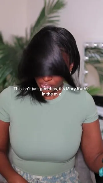 The new Dragonfruit melon flavor > I’m proof that consistency & the right vitamin really hits. #hairgrowth #hairhrowthjourney #supplementsthatwork #maryruths #maryruthsorganics #dailyvitamins #multivitamin #naturalhair #naturalhaircare #type4hair #hairtok #hairhrowthtips #realresults #gamechanger 