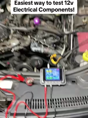 This Portable Dc power supply from FNIRSI is pretty handy to have for vehicle electrical diagnosis and can be fun to use ! #tool #mechanic #carrepair #dcpowersupply 