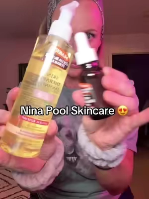 In Nina I Trust!!! @Palmer's this cleansing oil and skin therapy oil has me shook!! Cannot believe how fast it worked on my face 😲 #matureskin #acneproneskin #cleansingoil #palmers #retinolskincare #skincareroutine #skincaretips 