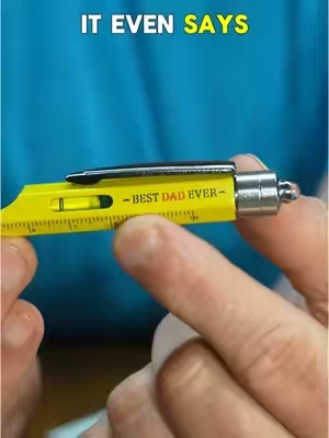 BIB 9 in 1 Multitool Pen Set with LED Light, Flathead & Phillips Screwdrivers, Level, Ruler, Bottle Opener, and Stylus, Fathers Day Gifts from Daughter Son, Gifts for Him Men Husband, Boyfriends #springtok  #tool #GadgetLovers #ToolTok #DIYTools #FathersDay #pin #multitool #bottleopener ##gift##gifts