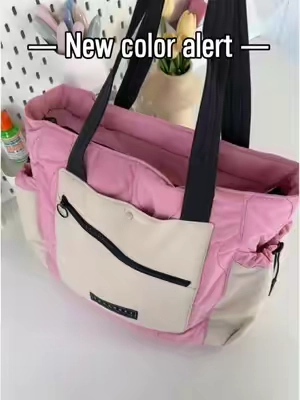 Unboxing my new tote🥰 Obsessed with this color 💕#bagsmarttravel #bagsmart #shopvideocarnival #cutebag #totebag #workbag #collagebag 