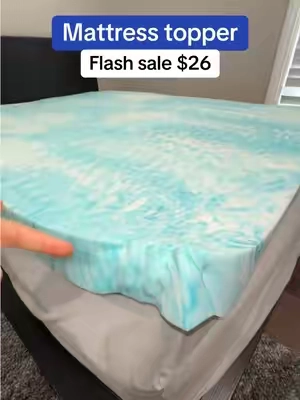 Marshmallow mattress topper is having a flash sale  #mattress #mattresstopper #memoryfoam #foam #sleeping ##sleep