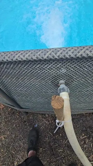 this sand filter pump from vevor is awesome.  #sandfilter #sandfilterpump #sandfilterpoolpump #poolpump #abovegroundpoolpump #abovegroundpool #pool 