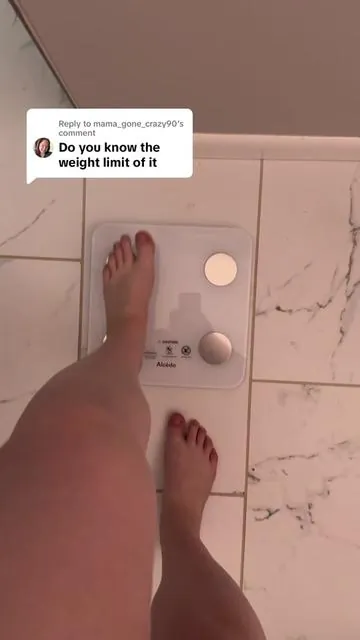 Replying to @mama_gone_crazy90 hope this helps🫶🏻 #alcedo #bodyfat #scale #weightloss #smartscale 
