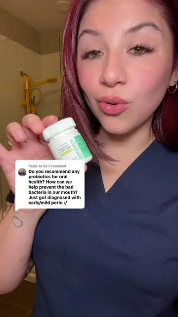 Replying to @illy these are the oral probiotics I LOVE. I have trusted this brand for years and happy to see they are actually on TikTok ! @BioGaia USA #dentalhygienist #oralprobiotics #biogia #gingivitis #bleedinggums #periodontaldisease #probiotics #cavities #dental 