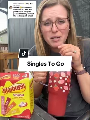 Replying to @Karissa⚡️🏁🤟🏼🖤 #drinkmix #healthydrink #zerosugar #matcha #lowcalorie #candy #starburst 
