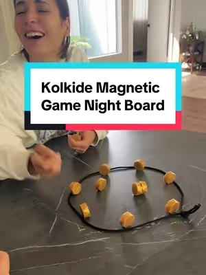 Kollide is The Game of Magnetic, even though it almost causes fights and divorce, I love this game!! Great for game night and family night…especially after some drinks #familygamenight #familygame #familynight #gamenight 