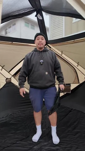 My new favorite tent!! This thing is too easy to setup 😎 #fanttik #fanttikoutdoor #outdoor #outdoors #camp #camping #campinglife #tent #overland #tiktokshop 