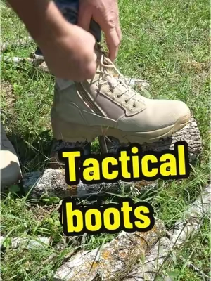 Step into strength with these men’s military tactical boots. Built with high-quality materials, side zipper for easy fit, and heavy-duty grip soles. Lightweight, durable, and ready for action—available in desert tan & black. Perfect for work, outdoors, or tactical wear! 🥾💪 #boots #tactical #bugout #mensfashion  #TacticalBoots #MilitaryStyle #MensBoots #CombatBoots #OutdoorGear #WorkBoots #DesertTanBoots #BlackTacticalBoots #DurableFootwear #BootStyle