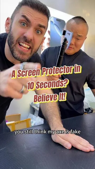 ”+50% faster, +60% harder, +100% eco-friendly. This is the all-new 3rd Gen Magic John screen protector!”#MAGICJOHN #losangeles #foryoupage #screenprotector 