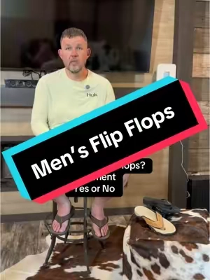 Men do you wear flip flops ? Let me know in the comments. If yes I encourage you to try a pair of @HOBIBEAR SHOES OFFICIAL men’s flip flops #flipflops #mensflipflops #mensfootwear #tiktokmademebuyit #tiktokmarketplace #tiktokshop 