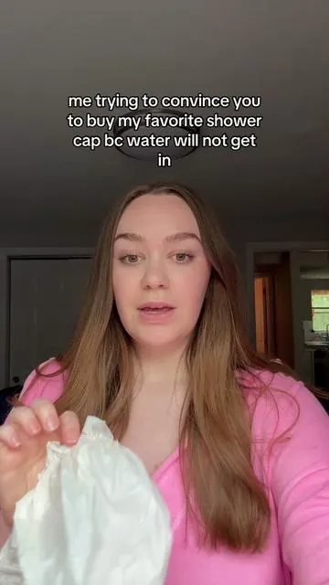 did it work #fyp #showercap #creatorpilotprogram #kitsch #everythingshowerroutine #showeressentials #luxuryshower #healthyhairtips #hairtok #everythingshower #tiktokshopfinds 