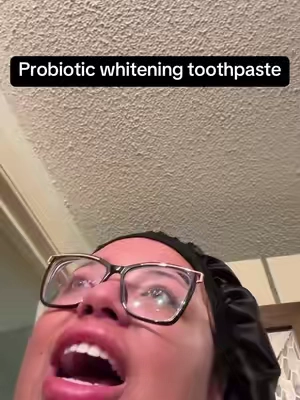 My mind is blown right now. I have used so many different toothpastes and I have never had one make my teeth feel or look like this. #whiteningtoothpaste #probiotictoothpaste #freshbreath #howtogetfreshbreath 
