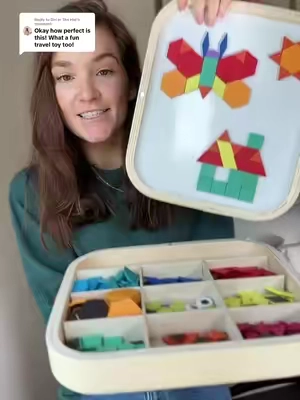 Replying to @Girl In The Hat this magnetic puzzle set truly does it all 👏🏼👏🏼 @edutreetoy #magneticpuzzle #magnetic #puzzle #educationaltoy #creativeplay 