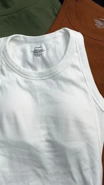 Love these🤩🛍️🛍️ #Chicme #ribbed #roundneck #bra #builtinbra #ribbedtop #tank #ribbedtank #tanktop #fit #casual #comfortable #casualoutfits #dailywear #solidcolor #plain #vest #streetwear #womenwear #springsale #TikTokShop #mothersday 