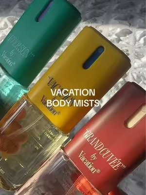 These body mists REEK of summer at the beach omg  @Vacation Inc.  #bodymists #vacationbodymist #perfume #summerscents #beachscents 
