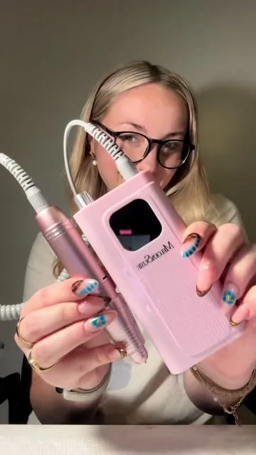 unboxing my new electric nail drill from @melodysusie !! #naildrill #gel #nailsathome #melodysusie 