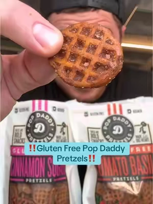Pop Daddy just released their gluten free pretzels and they are SO good 😋 #popdaddy #popdaddysnacks #popdaddypretzels #glutenfreepretzels #glutenfree #pretzels #snacks #Foodie #tiktokshopmemorialday #tiktokshopsummerturnup 