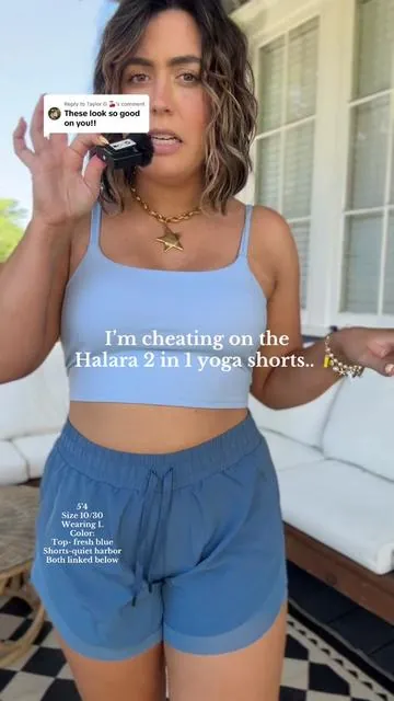 Replying to @Taylor G 🍒 I’m cheating on my faves but these are too good! @Halara_official #activeshorts #halara #halarashorts #tiktokshopsummerturnup #tiktokshopcreatorpicks 
