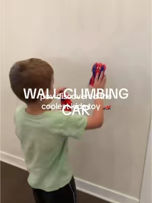 Wall climbing car is a hit! #tiktokshopmemorialday #kidstoys #kidstoy #giftsforkids #kidsgifts 