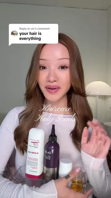 Replying to @vic my haircare holy grails! 🚿🧴✨ for oily roots and dry/damaged ends