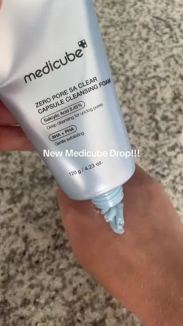 New facial cleanser from Medicube just dropped!! 😍 #medicube #medicubetiktokshop #medicubesupersale #medicubecollagen @medicube global @medicube US Store #creatorsearchinsights 