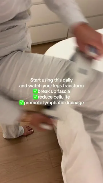 Smooth, sculpt, and boost circulation with this lymphatic drainage roller. It helps break up cellulite, reduce water retention, and feels like a deep-tissue massage—right at home. #bodyroller #cellulitemassage #lymphaticdrainage #draintok #smoothskinroutine #selfcaretools #wellnesstok #contouringtool #tiktokmademebuyit #homewellness 