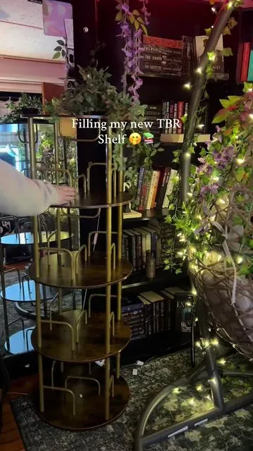 Hello this is gorgeous  I’ve had this saved for a good minute waiting for when I could purchase it. Imagine my surprise when I got approved for a free sample! Thank you so much 🖤 The quality is spectacular ✨ When I have a bigger space, I would love to buy multiple of these.  #bookshelf #bookshelforganization #bookorganization #tbrshelf #tbrpile #booktokfyp 