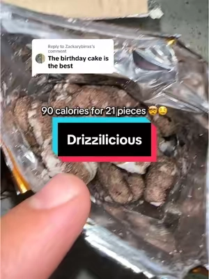 Replying to @Zackarybinxs Everyone says bday cake is the best😭 #drizzilicious #lowcalorie #latenightsnack #cutting 