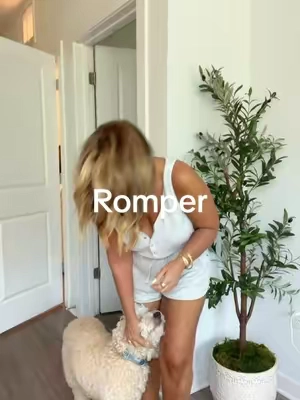 Super cute romper@Tankaneo US #romper#jumpsuit 