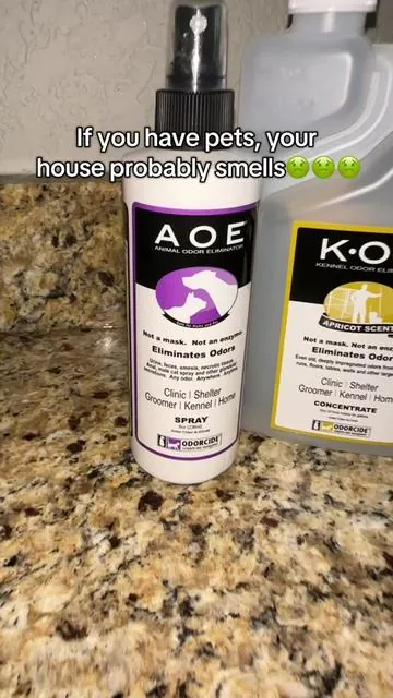 I don’t play about pet odor. This is what works! @Odorcide #koe #aoe 