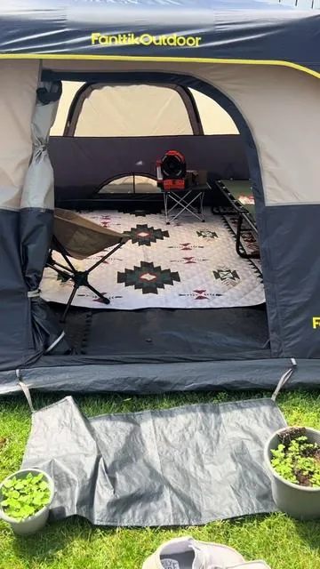 @Fanttik #camping #camp #cabin #tent #instantcabin #fanttik #outdoors #vacation #family #adventure #tiktokmademebuyit #tiktokshopcreatorpicks 