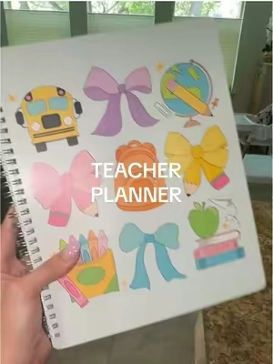 perfect way to stay organized this year #teacherplanner #planner #teachersoftiktok #teacher #teachermusthaves #tiktokshopcreatorpicks 